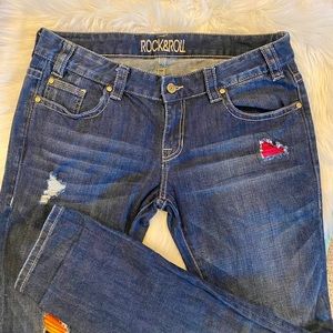 Rock&Roll Cowgirl Rival Skinny Jeans — 31x32